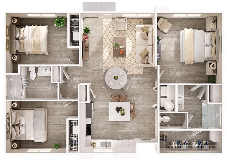 Floor plan Santa Rita