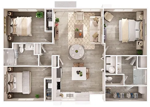 Floor plan Santa Rita