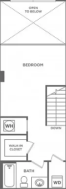 Studio Loft (780 SF) - Second Floor Studio Loft (780 SF) - Second Floor