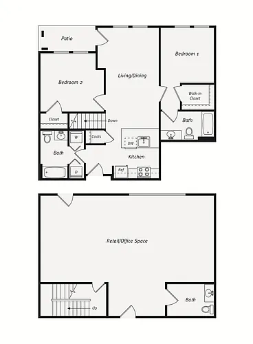Floor plan B8