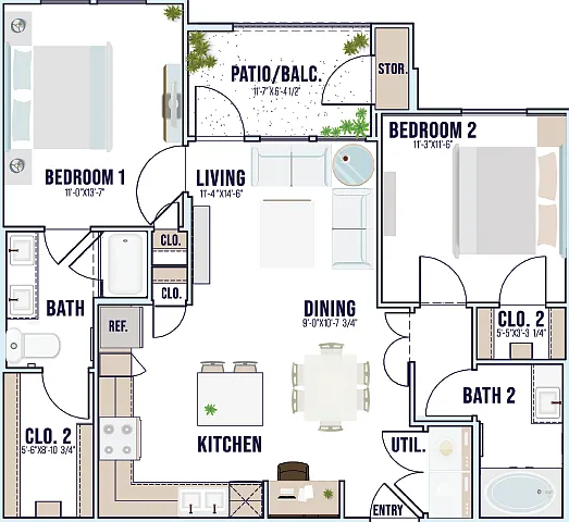 B1 | 943 sq ft B1 | 943 sq ft