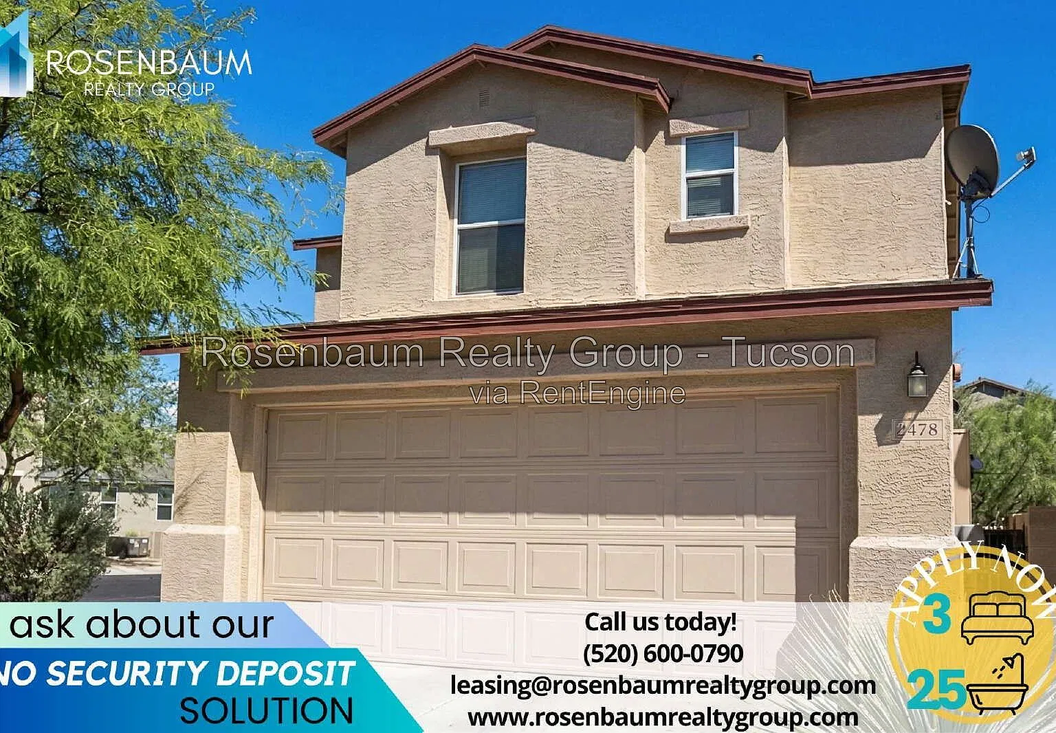 3 bed, 2.5 bath, 1443 sqft, $1,699 — Photo 1