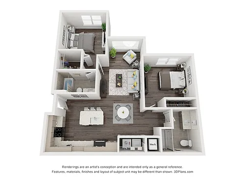 Floor plan B6