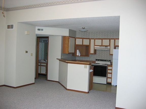 Front door towards kitchen