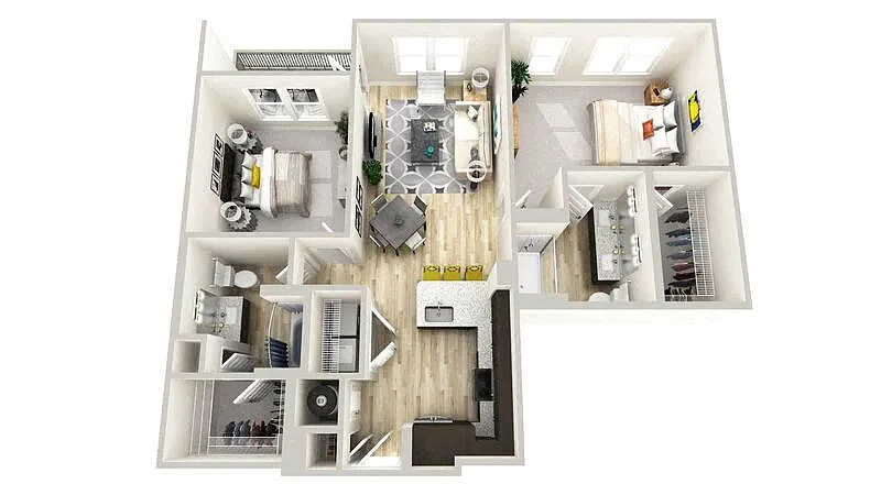 Floor plan B2D