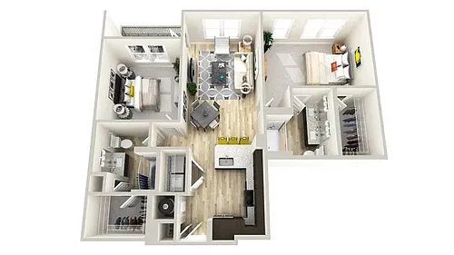 Floor plan B2D