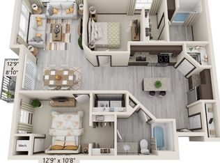 2 Bdrm/2 Bath Spacious Corner Apartment w/Balcony and Plenty of Natural Light, Saint Michael, MN 55376
