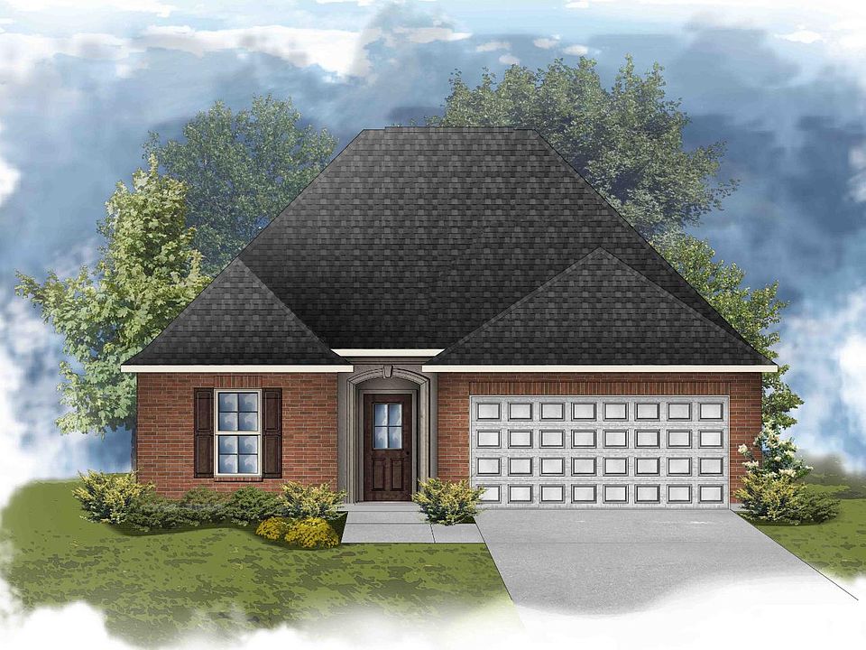 Carlton III B - Front Elevation - DSLD Homes
