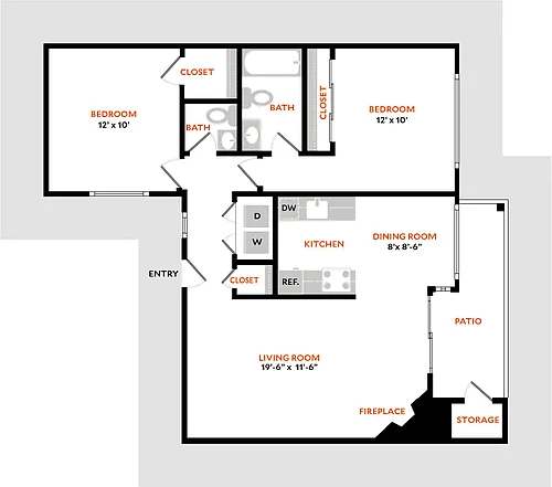 Floor plan Plan 2A
