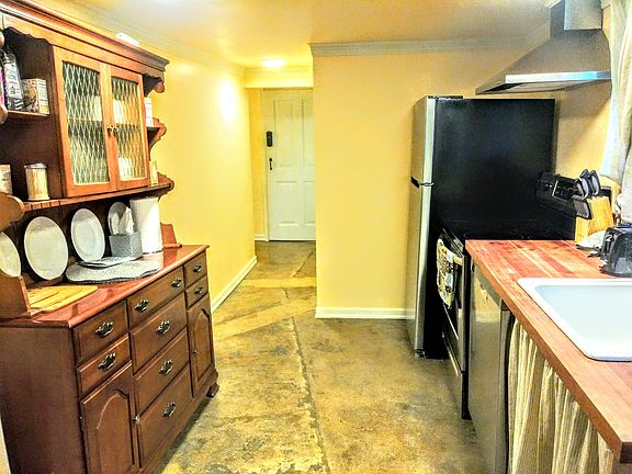 Kitchen and entry