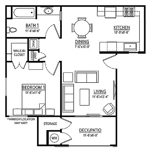 Floor plan Seville