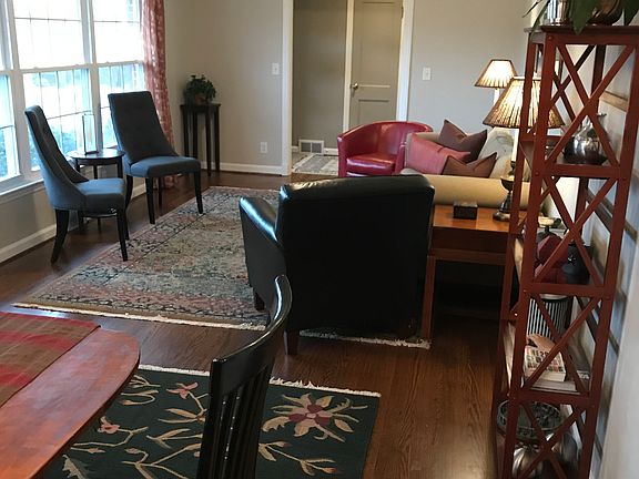 Hardwood floors. 