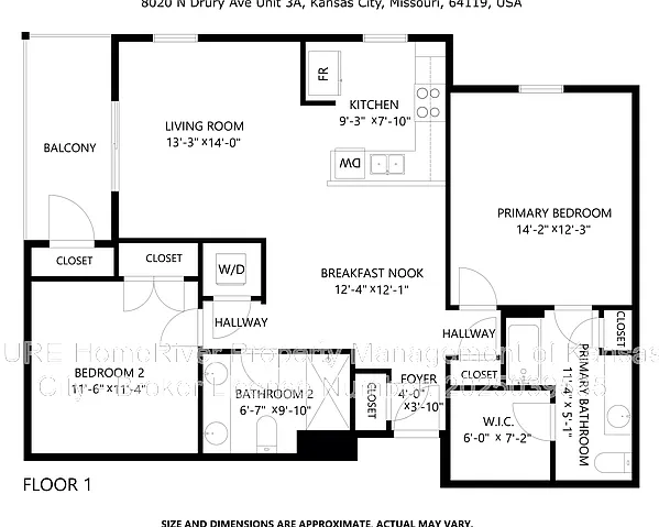 2 bed, 2.0 bath, 970 sqft, $1,450 — Photo 4