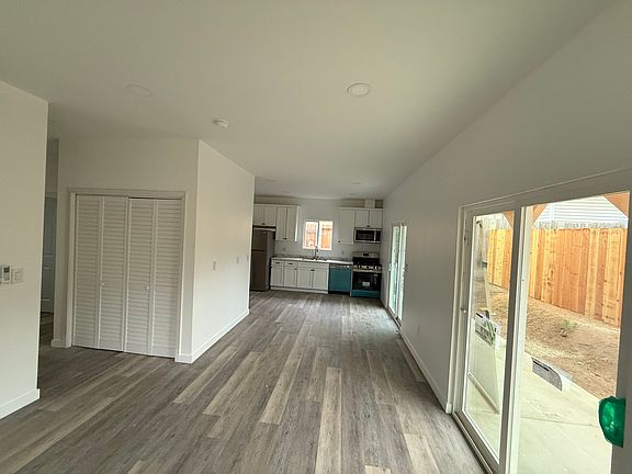 Kitchen as seen from the living room