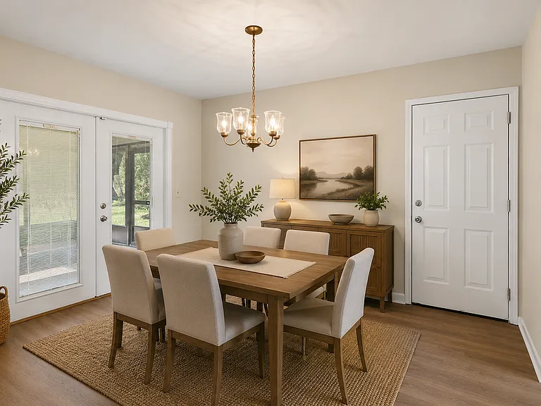 Dining area, AI furniture