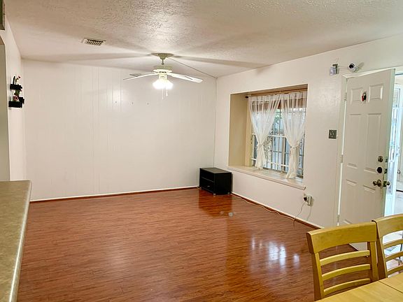 Family space next to dining table