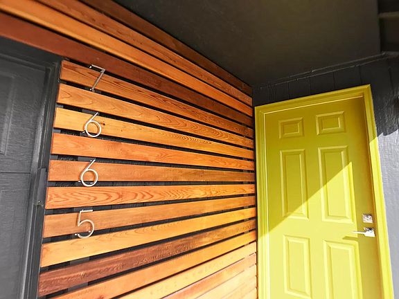 Front Door and House Number