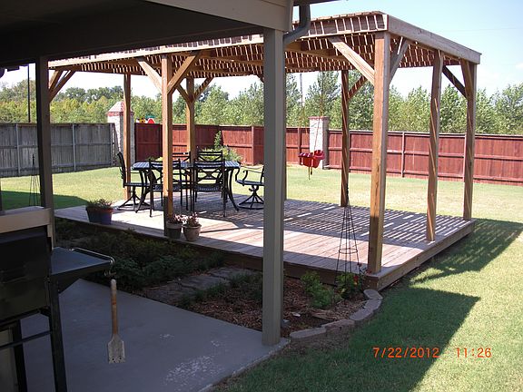 Covered Deck and Patio