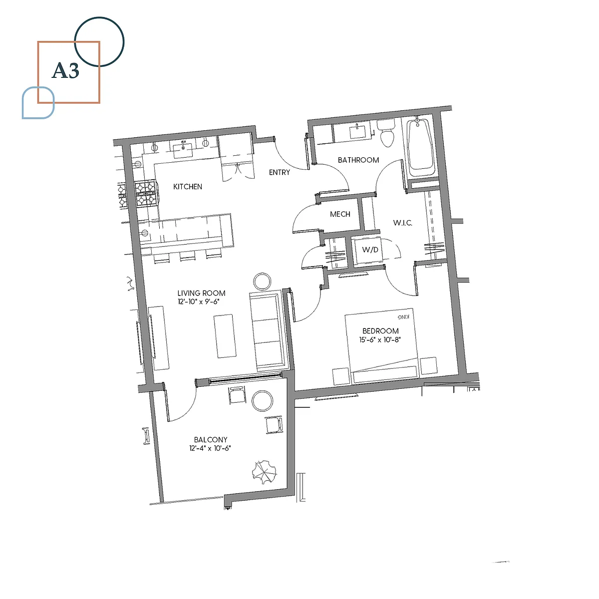 Floor plan A3
