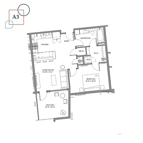 Floor plan A3