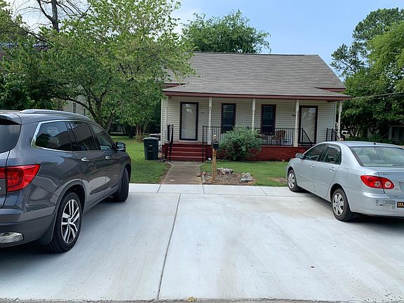 Newly paved driveway. Large enough for 2 cars for each side of the duplex.