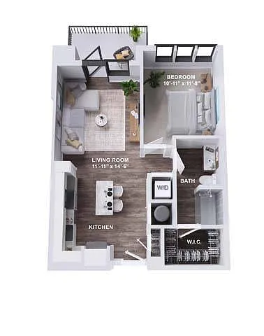 Floor plan A20A