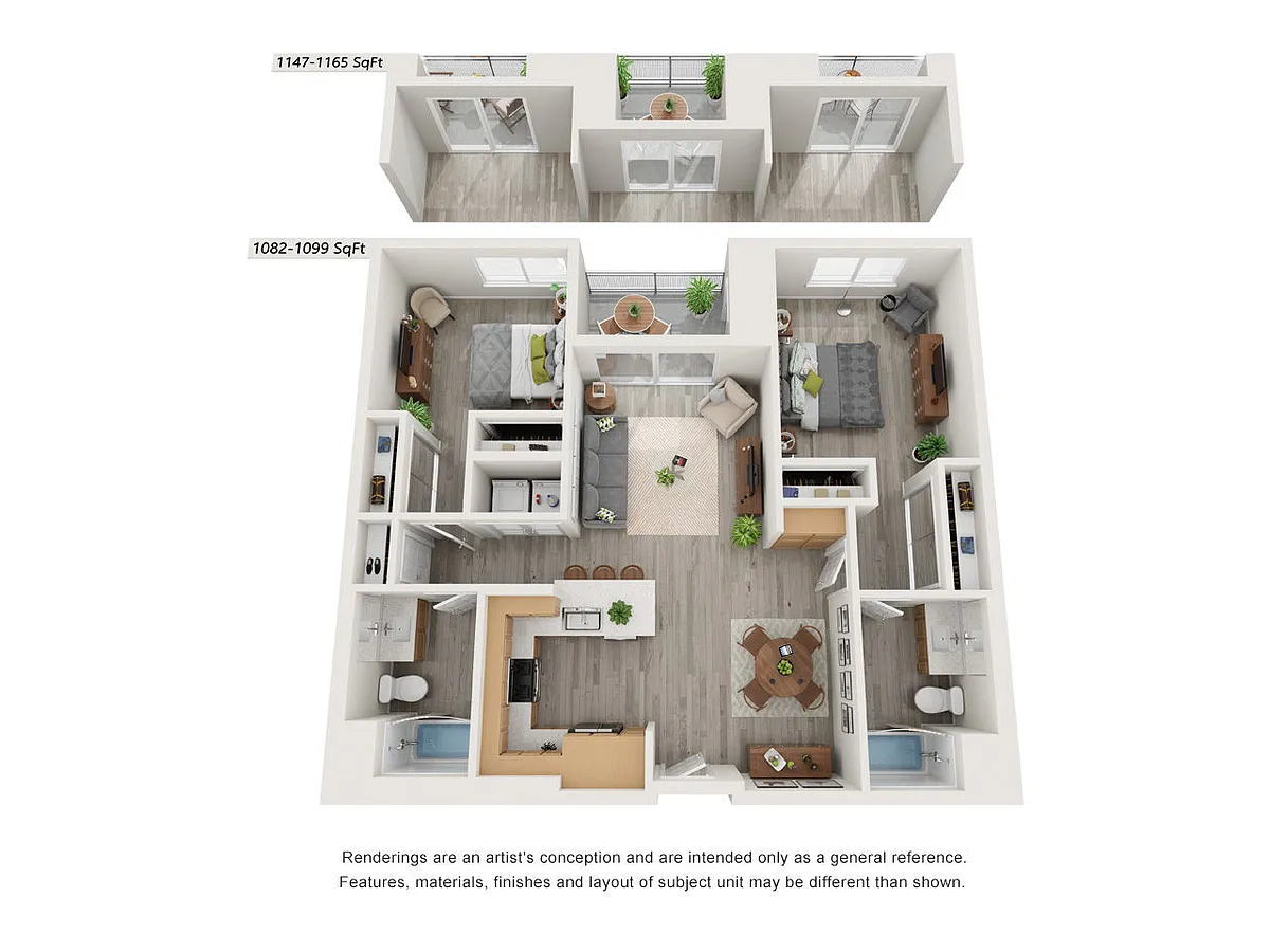 Floor plan B1