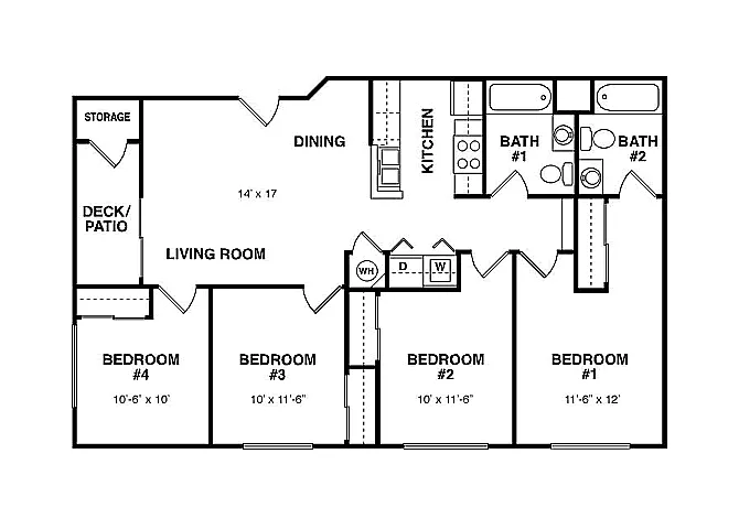 Floor plan Plan C