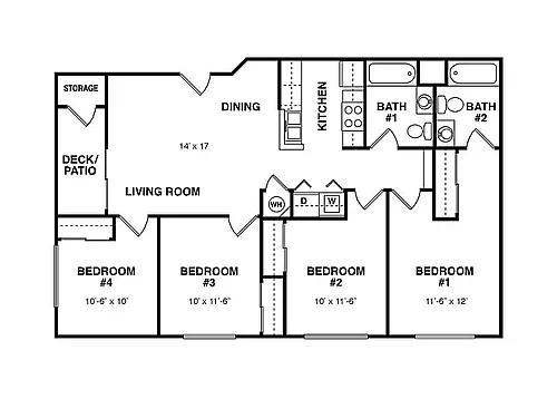 Floor plan Plan C