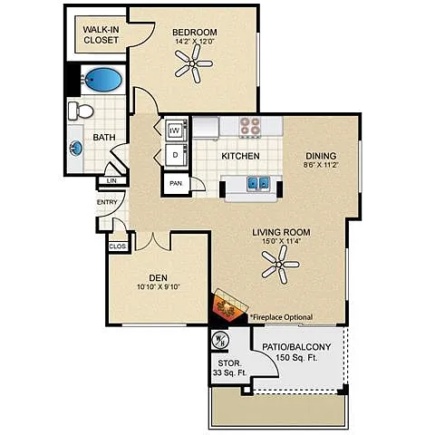Floor plan The Reflect