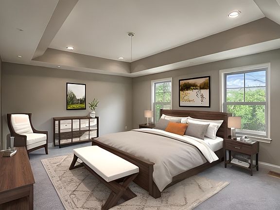 Staged of a similar home not actual home