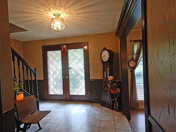 Spacious entry.