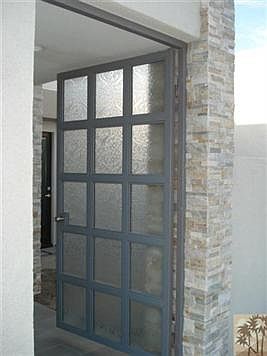 Custom Glass Steel Door