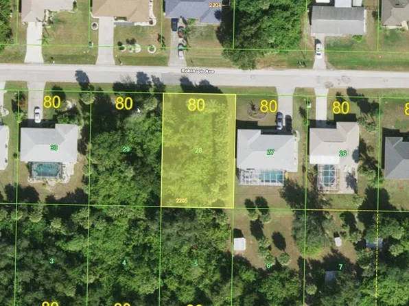 18179 ROBINSON AVENUE LOT 28, PORT CHARLOTTE, FL 33948