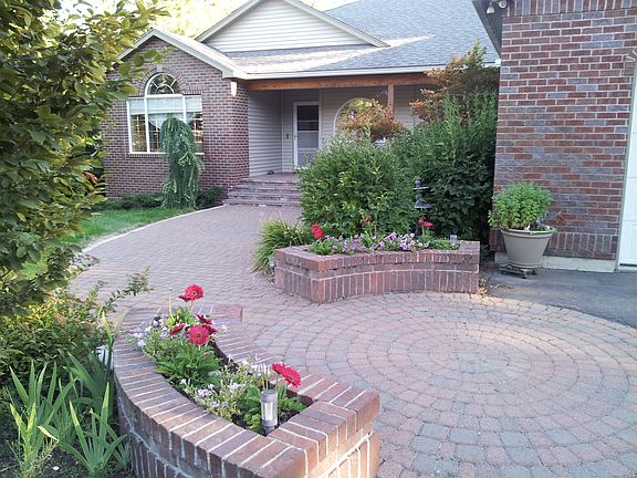 entrance from driveway