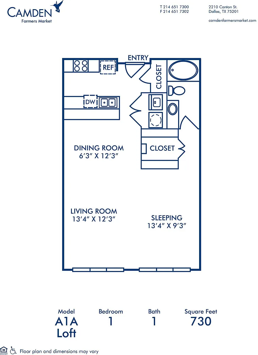 Floor plan A1A - Loft