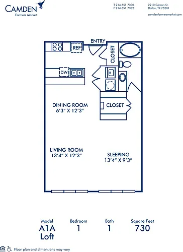 Floor plan A1A - Loft