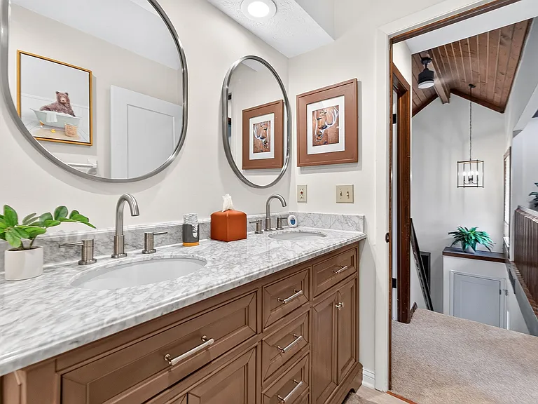 Second floor bathroom