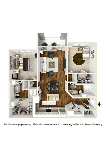 Floor plan The Palms