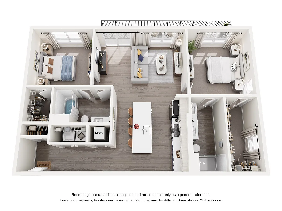 Floor plan B2