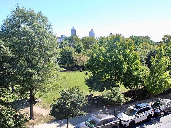 View of Liberty Lands Park from the Balcony