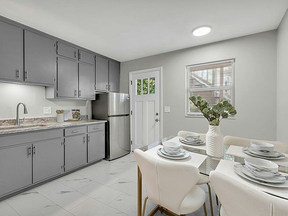 Virtually Staged Kitchen/Dining