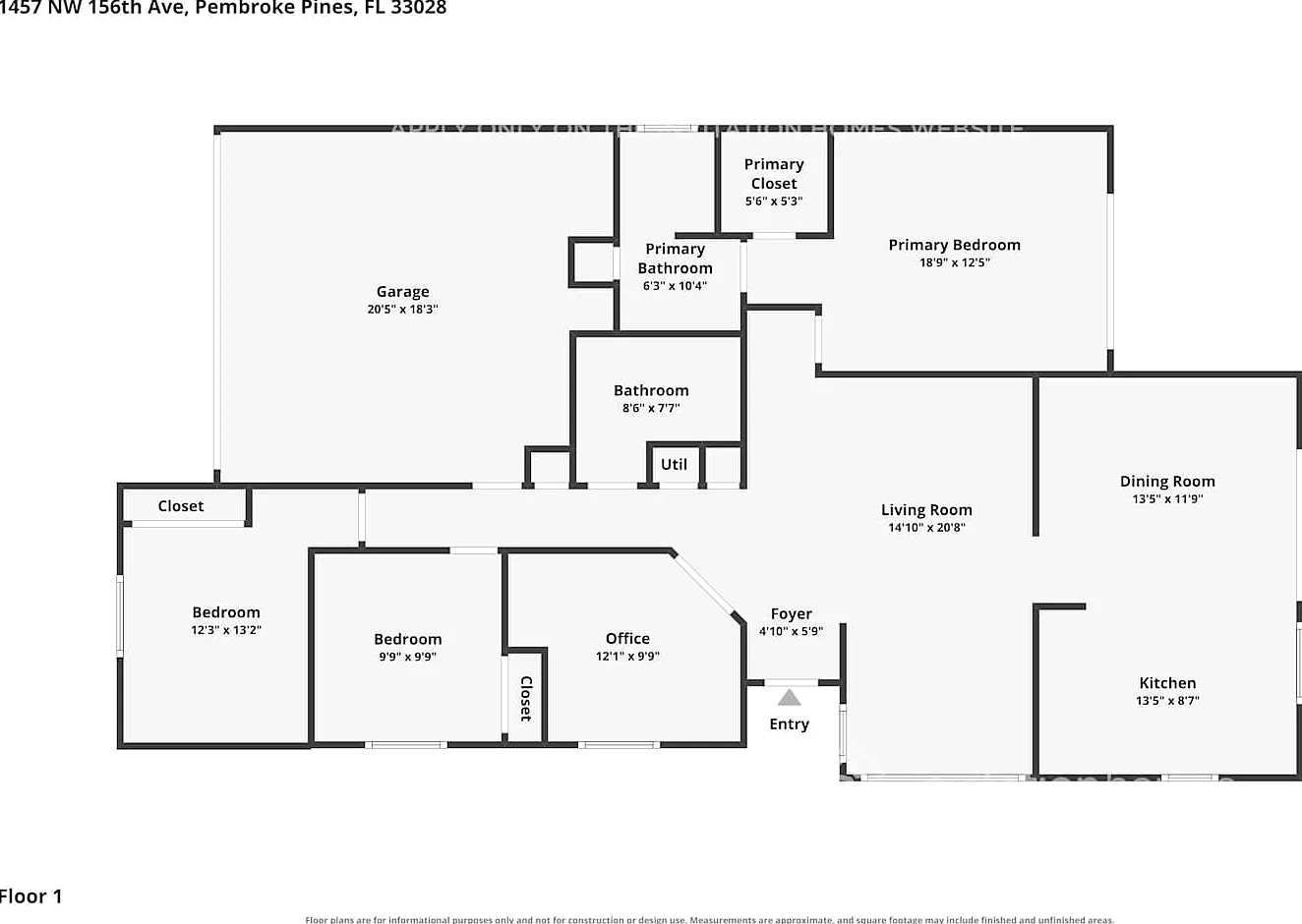 1457 NW 156th Ave Pembroke Pines, FL 33028 — Photo 2