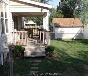 Grill on the back deck
