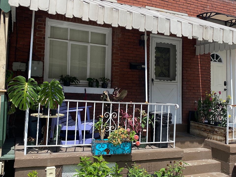 Covered front porch