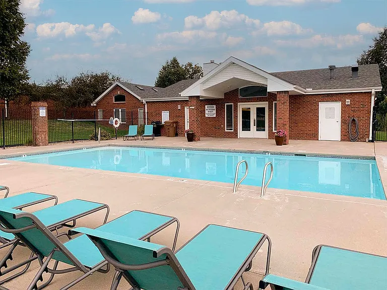 Relax and unwind at our community pool, offering a refreshing retreat just steps from your home.