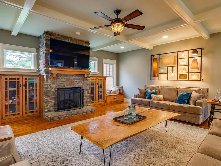 Grand living room.