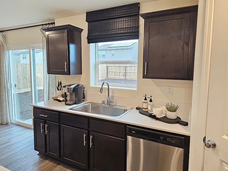 Kitchen picture from Model home, actual home will be similar