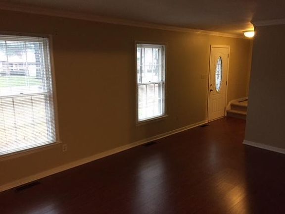Living room at front door