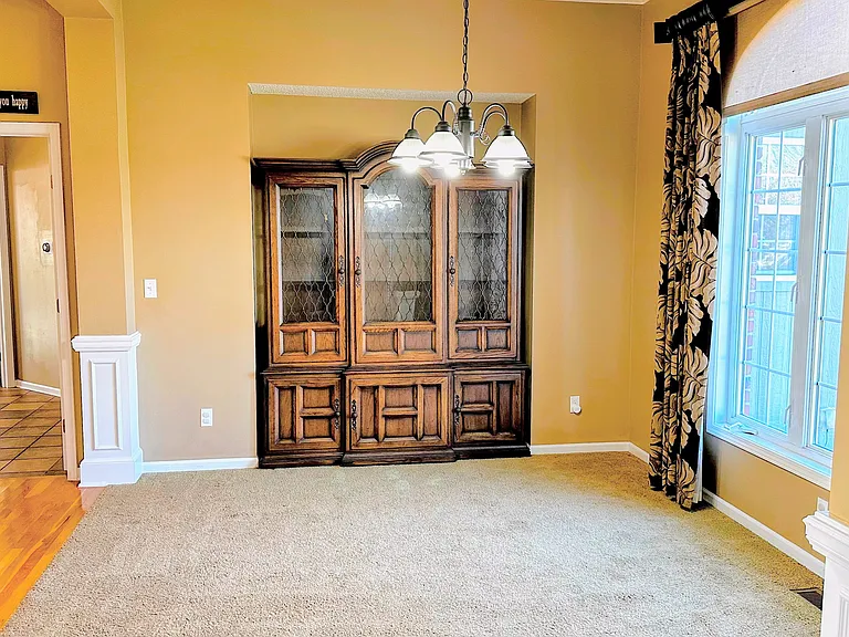 Dining Area with China Cabinet